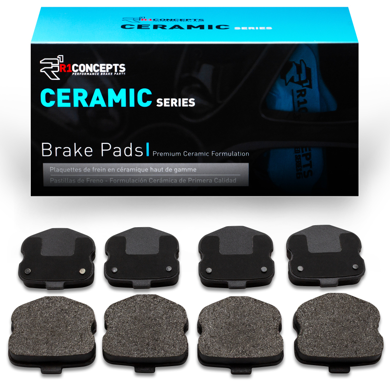 Chevrolet Corvette Brake Pads - Rear - R1 Concepts - Ceramic - `06-`13